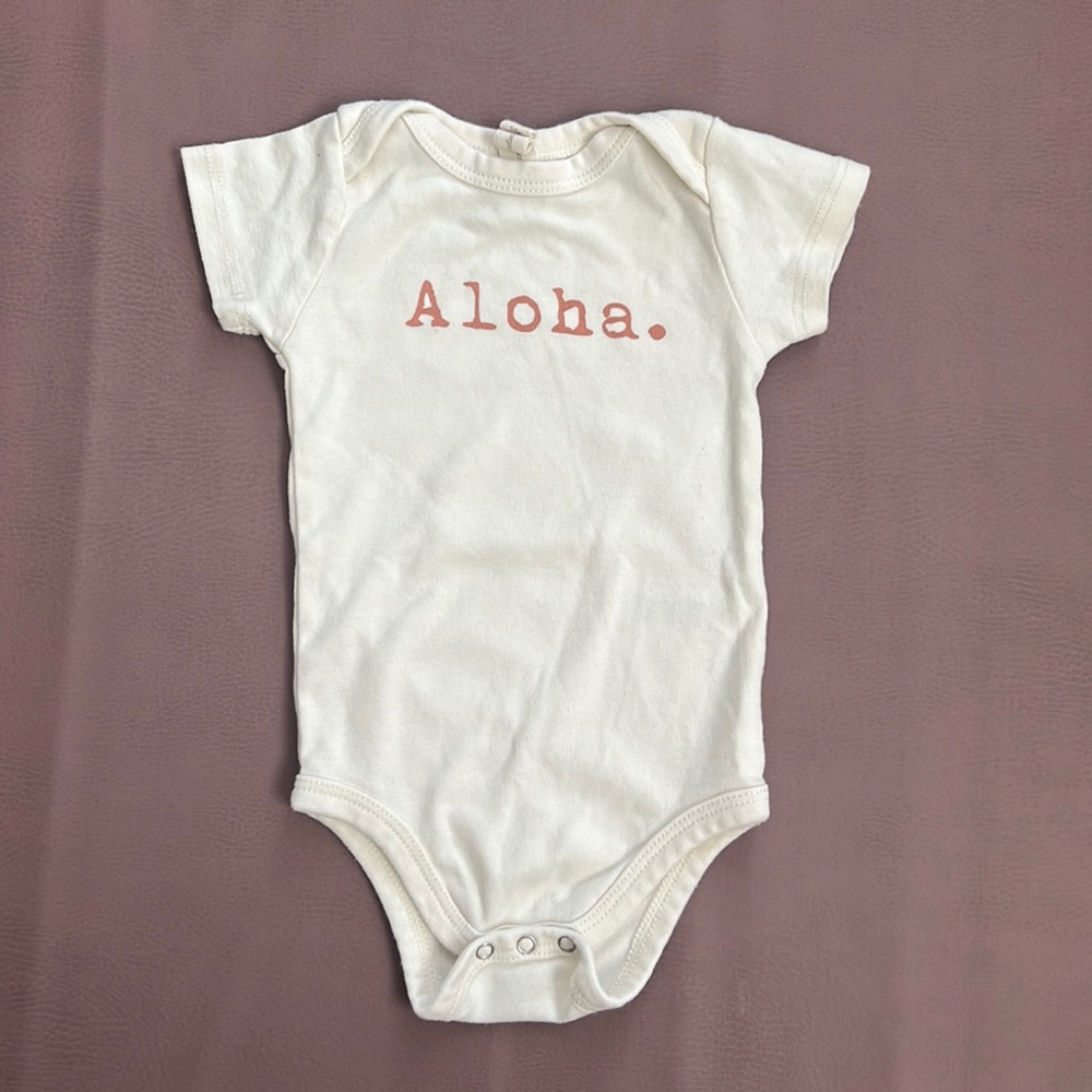 Tenth&Pine Aloha Bodysuit Sz 3-6 months